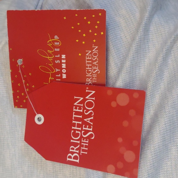 FLASH SALE 🎄🎄 +SZ NWT 2PC. Christmas PJ'S SZ 1X By Brighten The Season - Picture 9 of 11